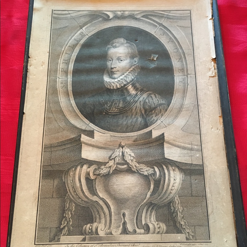 Sir Philip Sidney by Jacob‎ Houbraken 1743
